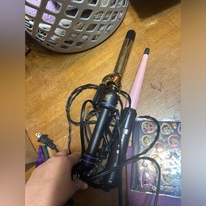 1 hot tools curler /1 hair wand